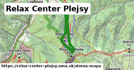 ikona Zimná mapa zimna-mapa v relax-center-plejsy