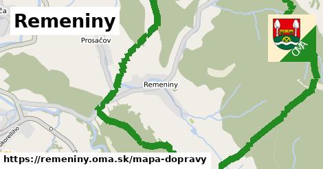 ikona Mapa dopravy mapa-dopravy v remeniny