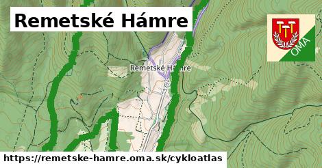 ikona Remetské Hámre: 18 km trás cykloatlas v remetske-hamre