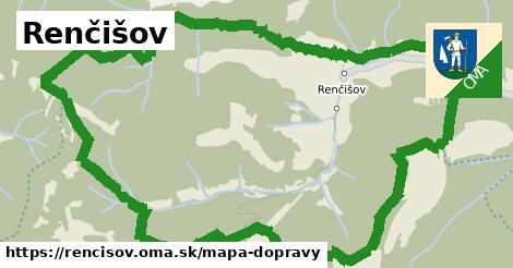ikona Mapa dopravy mapa-dopravy v rencisov