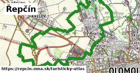 ikona Turistická mapa turisticky-atlas v repcin