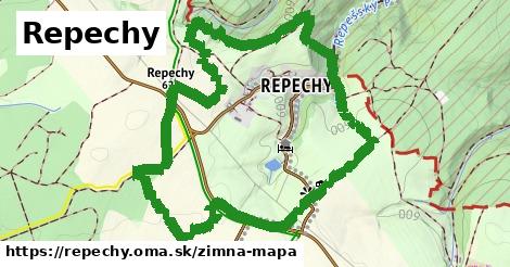 ikona Zimná mapa zimna-mapa v repechy
