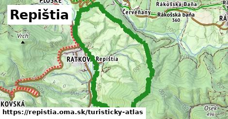 ikona Turistická mapa turisticky-atlas v repistia