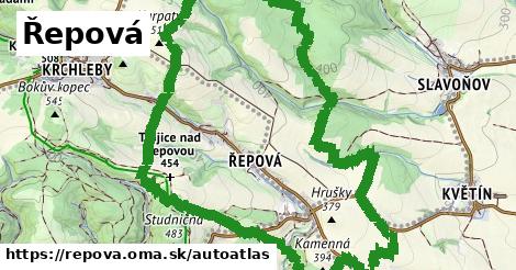 ikona Mapa autoatlas v repova