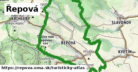 ikona Řepová: 0 m trás turisticky-atlas v repova