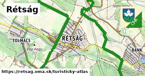 ikona Turistická mapa turisticky-atlas v retsag