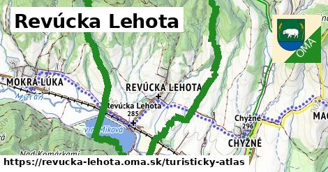 ikona Revúcka Lehota: 0 m trás turisticky-atlas v revucka-lehota