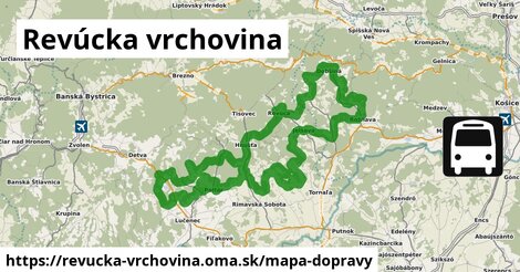 ikona Mapa dopravy mapa-dopravy v revucka-vrchovina