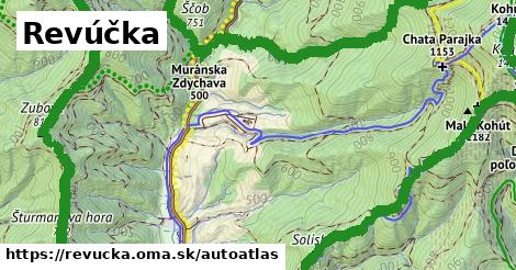 ikona Mapa autoatlas v revucka