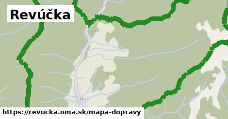 ikona Revúčka: 0 m trás mapa-dopravy v revucka