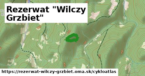 ikona Cyklo cykloatlas v rezerwat-wilczy-grzbiet