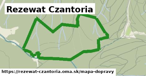 ikona Rezewat Czantoria: 0 m trás mapa-dopravy v rezewat-czantoria