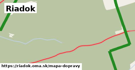 ikona Riadok: 15 km trás mapa-dopravy v riadok