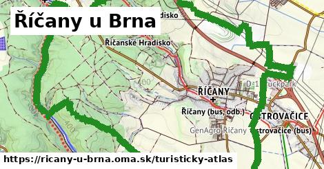 ikona Turistická mapa turisticky-atlas v ricany-u-brna