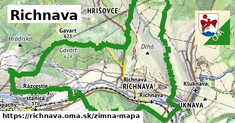 ikona Zimná mapa zimna-mapa v richnava