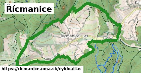 ikona Cyklo cykloatlas v ricmanice