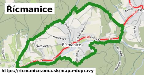 ikona Mapa dopravy mapa-dopravy v ricmanice