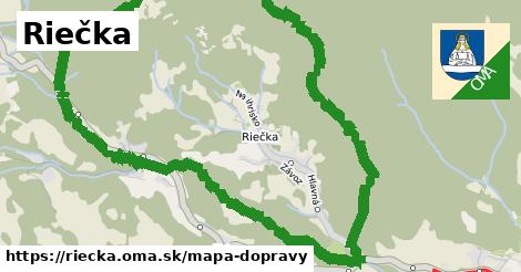 ikona Riečka: 0 m trás mapa-dopravy v riecka