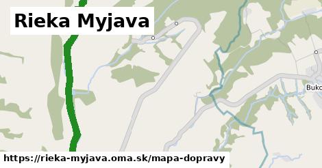 ikona Mapa dopravy mapa-dopravy v rieka-myjava