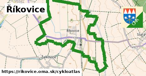 ikona Říkovice: 2,4 km trás cykloatlas v rikovice