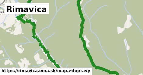 ikona Rimavica: 0 m trás mapa-dopravy v rimavica