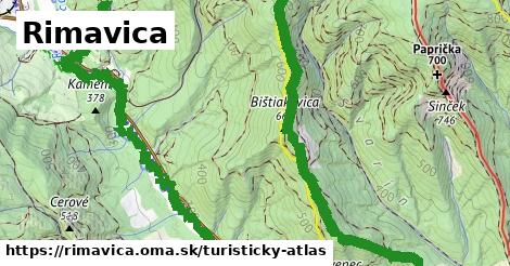 ikona Rimavica: 0 m trás turisticky-atlas v rimavica