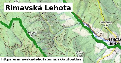 ikona Mapa autoatlas v rimavska-lehota