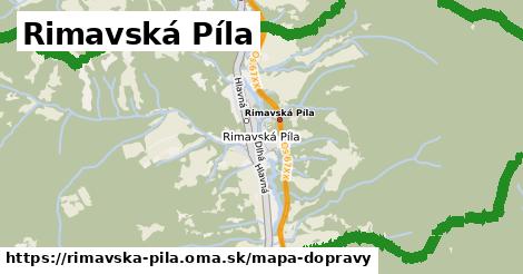ikona Rimavská Píla: 0 m trás mapa-dopravy v rimavska-pila