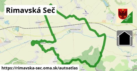 ikona Mapa autoatlas v rimavska-sec