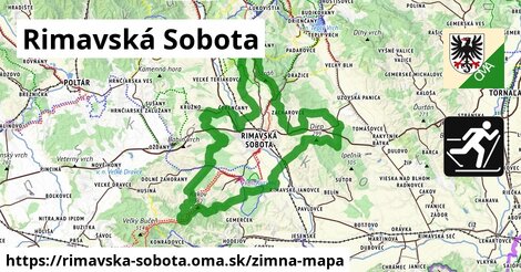 ikona Zimná mapa zimna-mapa v rimavska-sobota