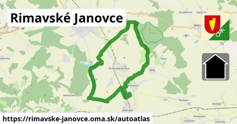 ulice v Rimavské Janovce