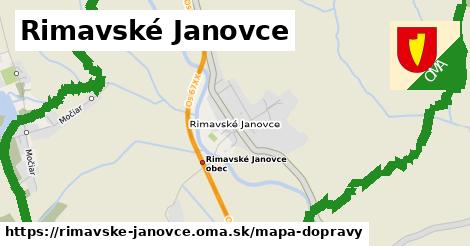 ikona Rimavské Janovce: 11,8 km trás mapa-dopravy v rimavske-janovce