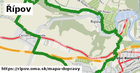 ikona Mapa dopravy mapa-dopravy v ripov