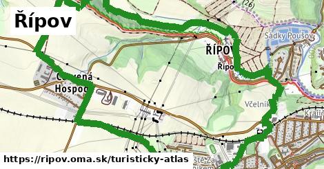 ikona Turistická mapa turisticky-atlas v ripov