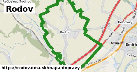 ikona Mapa dopravy mapa-dopravy v rodov