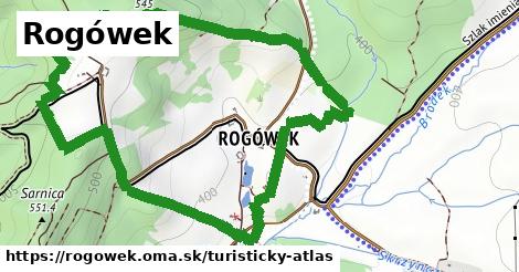 ikona Turistická mapa turisticky-atlas v rogowek