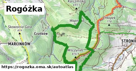 ikona Mapa autoatlas v rogozka