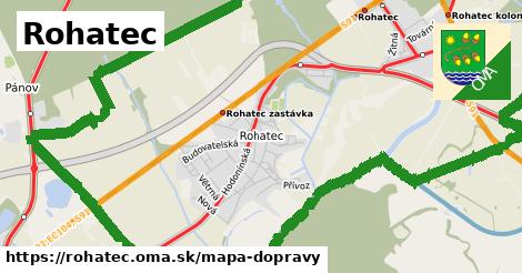 ikona Mapa dopravy mapa-dopravy v rohatec