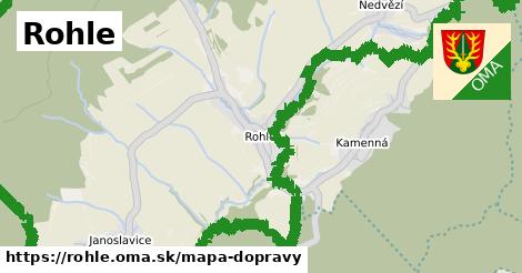 ikona Mapa dopravy mapa-dopravy v rohle