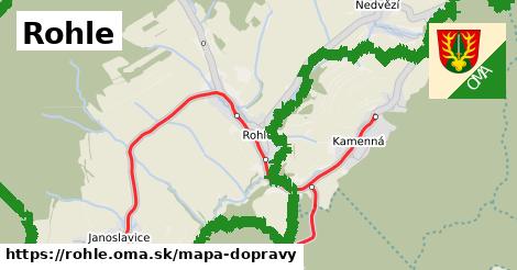 ikona Mapa dopravy mapa-dopravy v rohle