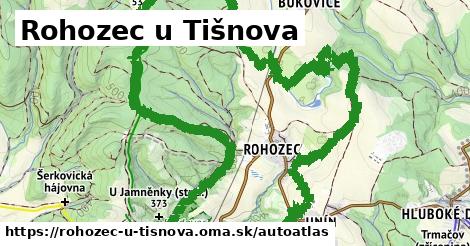 ikona Mapa autoatlas v rohozec-u-tisnova