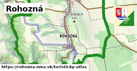 ikona Rohozná: 0 m trás turisticky-atlas v rohozna