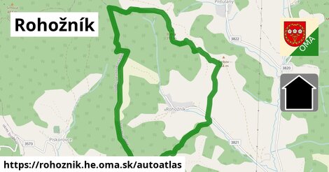 ikona Mapa autoatlas v rohoznik.he