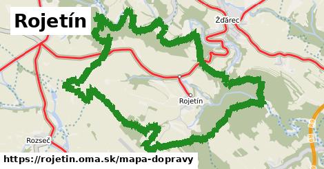 ikona Mapa dopravy mapa-dopravy v rojetin