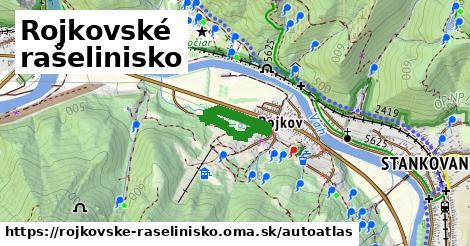 ulice v Rojkovské rašelinisko