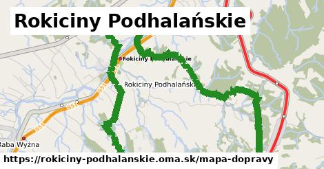 ikona Mapa dopravy mapa-dopravy v rokiciny-podhalanskie