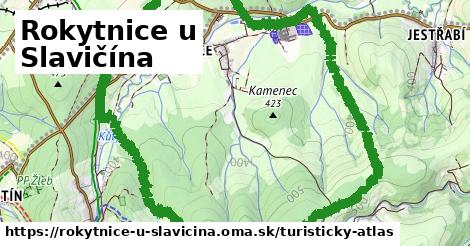 ikona Turistická mapa turisticky-atlas v rokytnice-u-slavicina