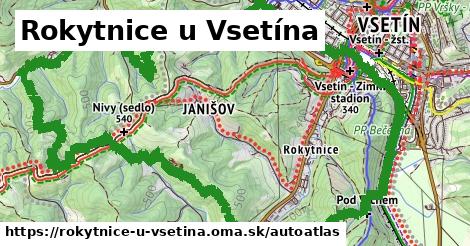 ikona Mapa autoatlas v rokytnice-u-vsetina