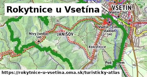 ikona Turistická mapa turisticky-atlas v rokytnice-u-vsetina