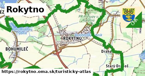 ikona Turistická mapa turisticky-atlas v rokytno